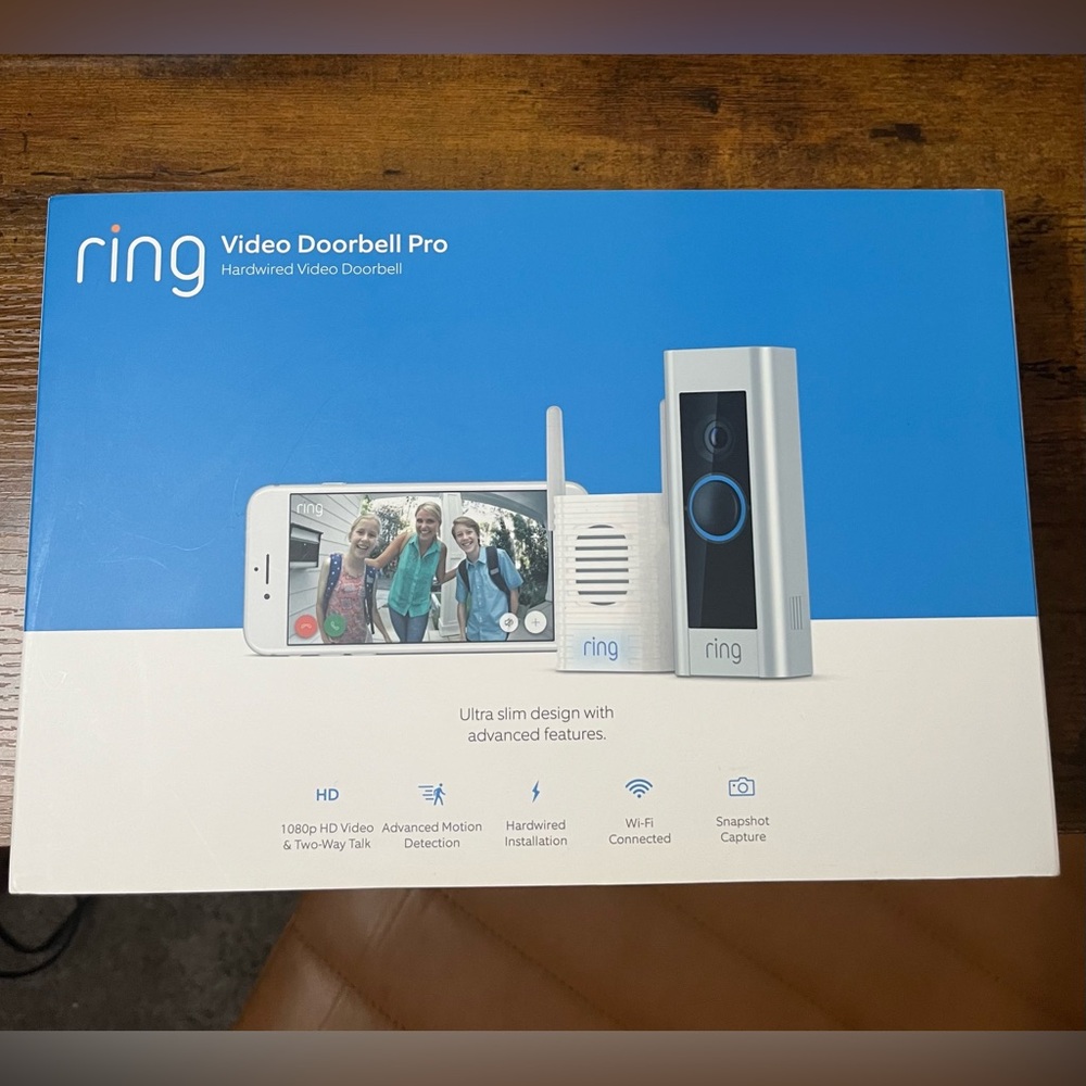 Ring Doorbell Pro video camera